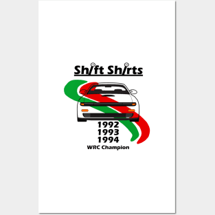 Shift Shirts Japan Arrives - WRC Posters and Art